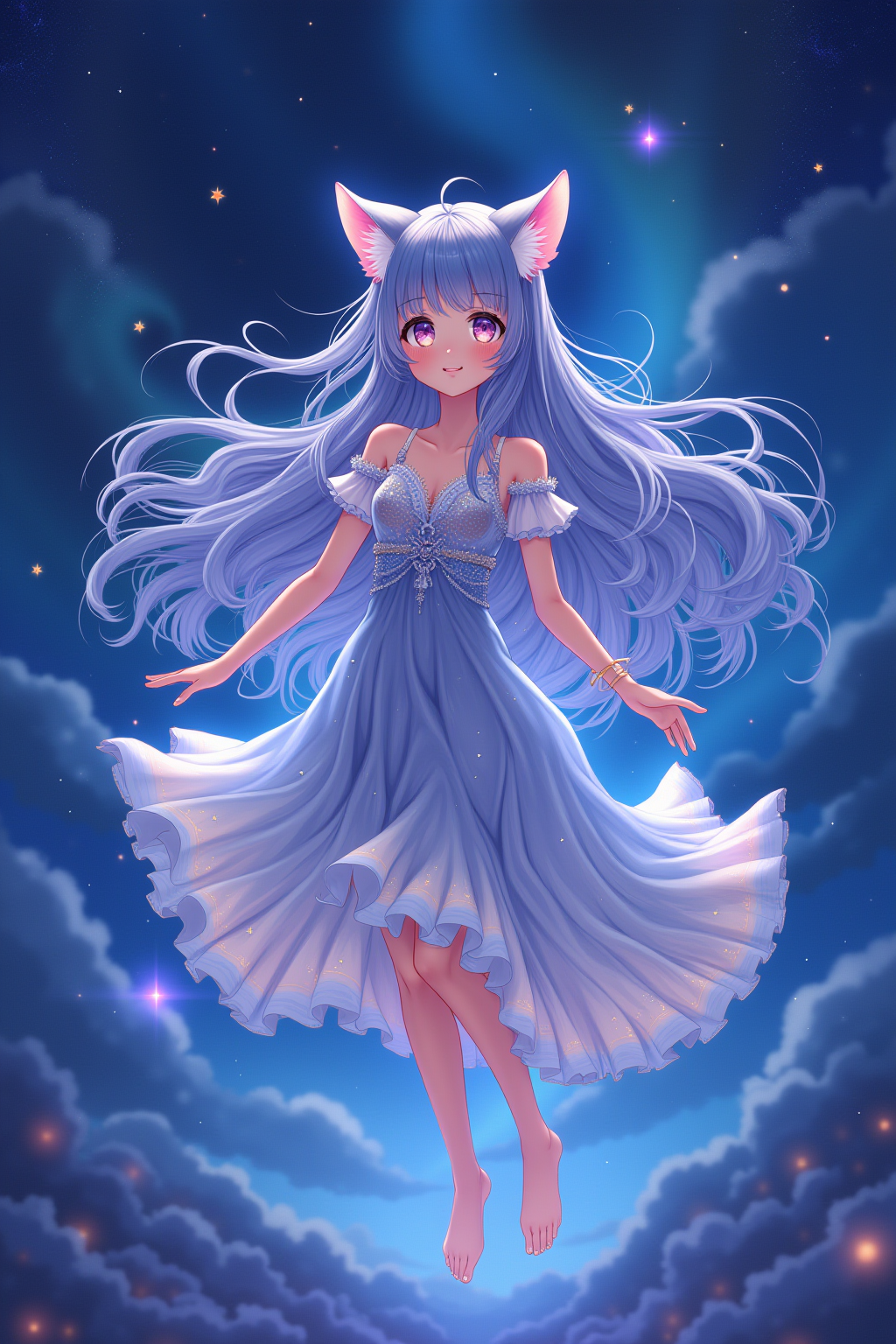猫儿女孩flux1-dev